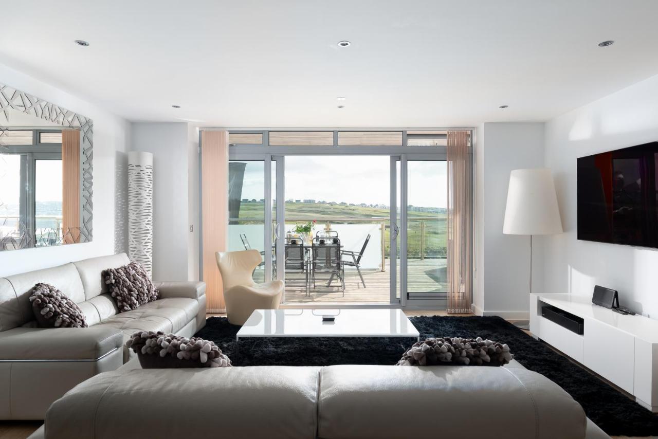 Ferienwohnung Ollies 4 Cribbar New Quay Exterior foto